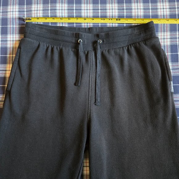 Eddie Bauer Men's Fleece Black Jogger Sweatpants Size M - Picture 7 of 8